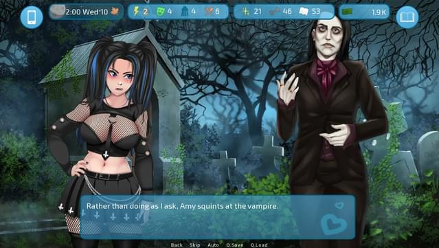 Love and Sex: Second Base - For A Fistful Of Waifu screenshot 3