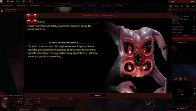 Galactic Civilizations III - Villains of Star Control: Origins DLC screenshot 1
