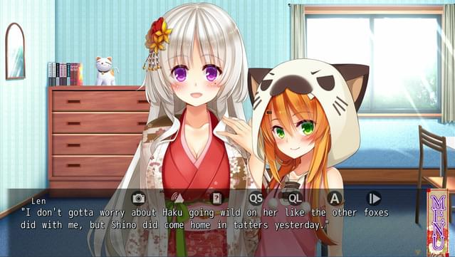 Ne no Kami - The Two Princess Knights of Kyoto Extra Story screenshot 2