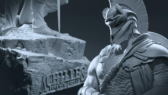 Achilles: Legends Untold - Mythic Hero 3D Figurine 2.0: Achilles Edition screenshot 2