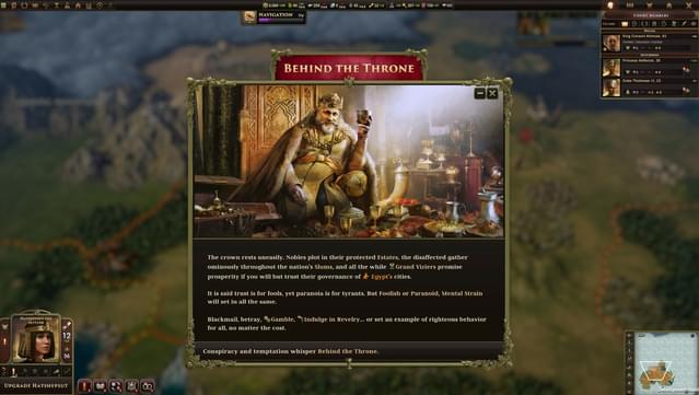 Old World - Behind the Throne screenshot 1