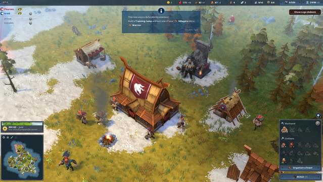 Northgard - Himminbrjotir, Clan of the Ox screenshot 3