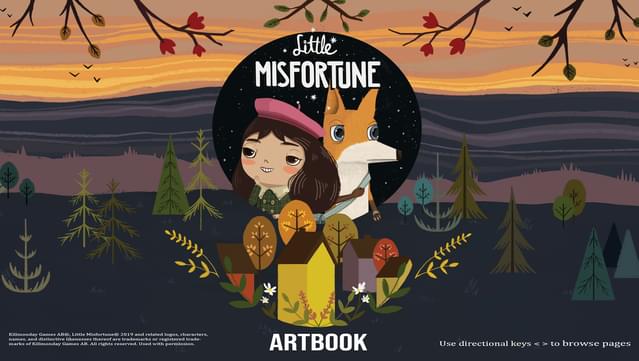 Little Misfortune Official Artbook screenshot 0