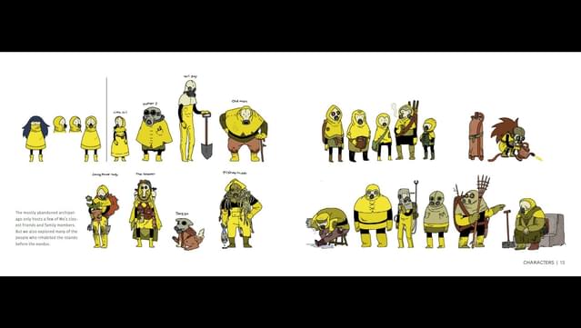 Minute of Islands - Artbook screenshot 1