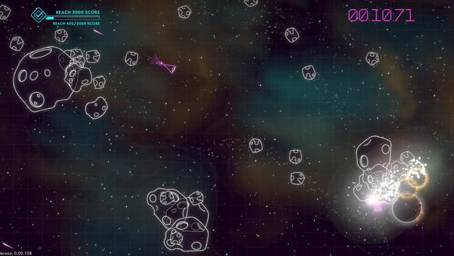Asteroids Recharged screenshot 3