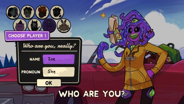 Monster Roadtrip - Playable Character - Zoe screenshot 1