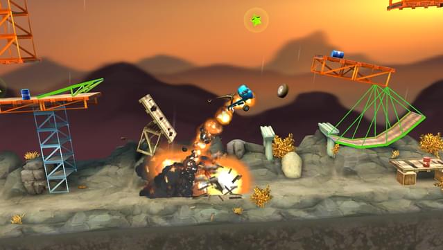Bridge Constructor Stunts screenshot 4