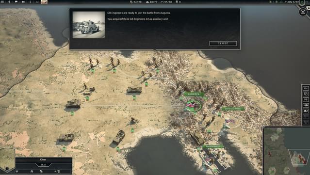 Panzer Corps 2: Allied Operations - Italy: Vol.1 screenshot 1