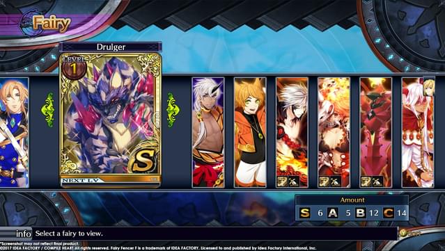 Fairy Fencer F: Advent Dark Force - Fairy Set 2: Aques and Drulger screenshot 1