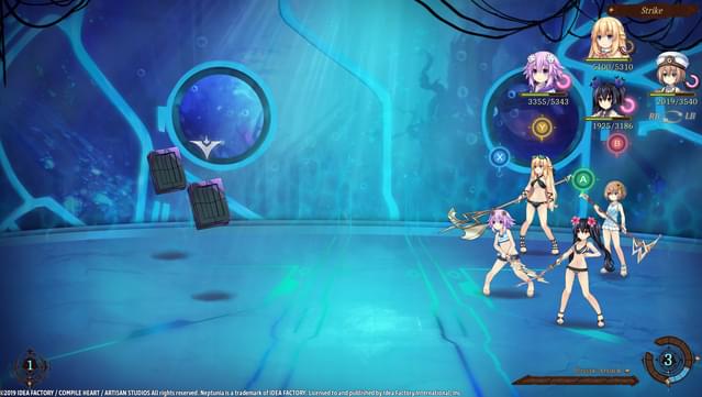 Super Neptunia RPG - Swimsuit Set screenshot 2