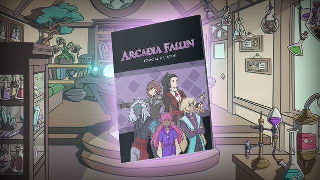 Arcadia Fallen - Art Book screenshot 0