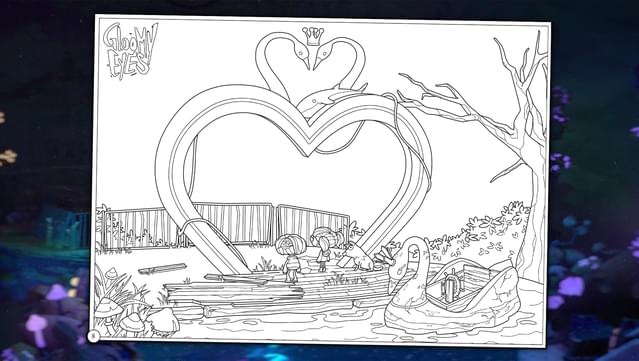 Gloomy Eyes - Coloring Book screenshot 2