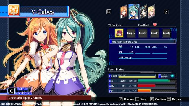 Neptunia Virtual Stars - Maoh Magrona Pack screenshot 2
