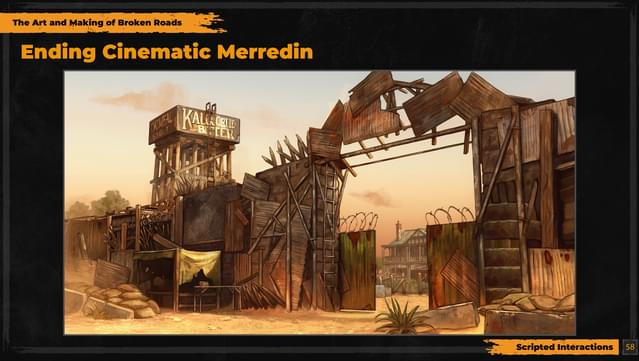 Broken Roads Artbook screenshot 3