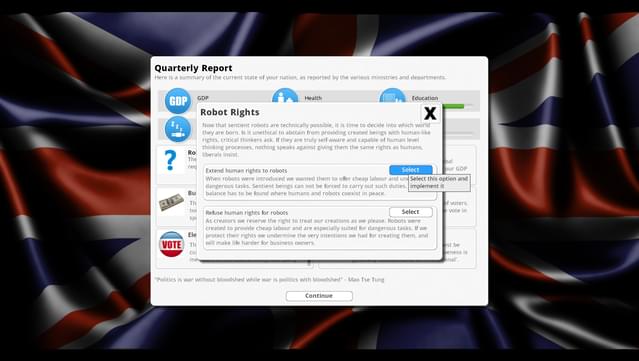 Democracy 3: Clones and Drones screenshot 5