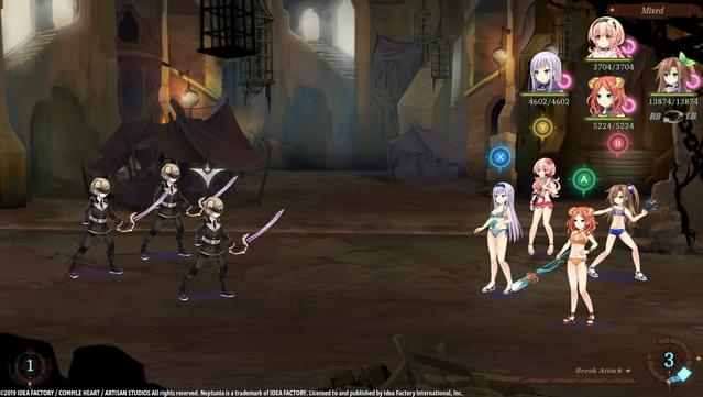 Super Neptunia RPG - Swimsuit Set screenshot 3