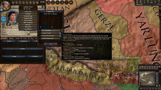 Expansion - Crusader Kings II: Jade Dragon screenshot 2