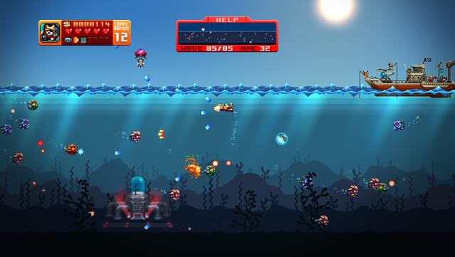 Aqua Kitty: Milk Mine Defender screenshot 0