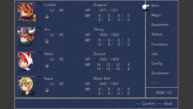 Final Fantasy III (3D Remake) screenshot 6