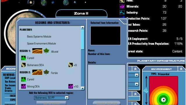 Master of Orion 3 screenshot 2