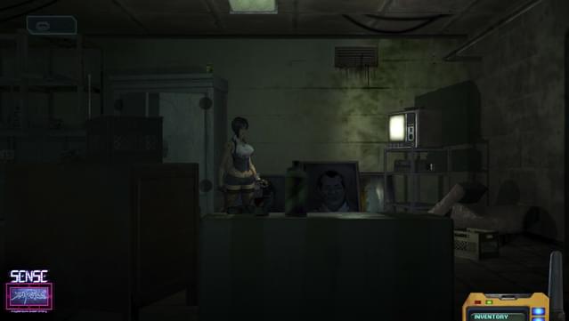 Sense - 不祥的预感: A Cyberpunk Ghost Story screenshot 0