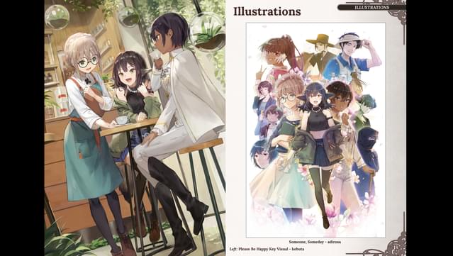 Please Be Happy - Official Artbook screenshot 3