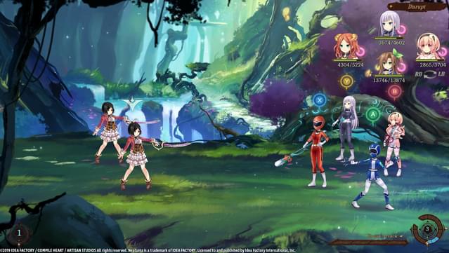 Super Neptunia RPG - Sentai Set screenshot 4