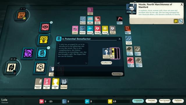 Cultist Simulator: The Dancer screenshot 1