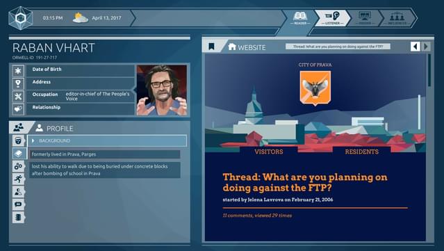 Orwell: Ignorance is Strength Seasons Complete screenshot 2