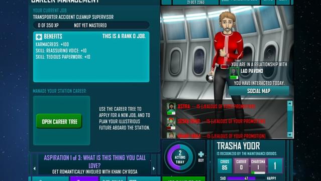 Redshirt screenshot 3