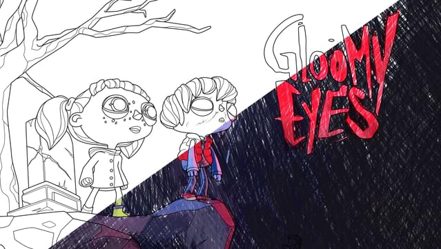Gloomy Eyes - Coloring Book screenshot 0
