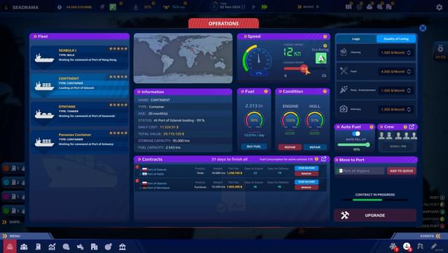 SeaOrama: World of Shipping screenshot 2