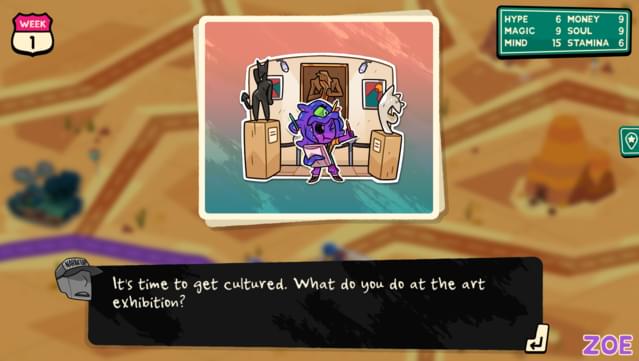 Monster Roadtrip - Playable Character - Zoe screenshot 4