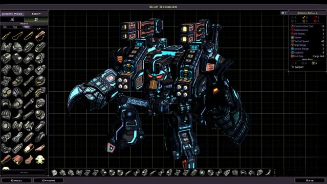 Galactic Civilizations III - Mech Parts Kit DLC screenshot 1