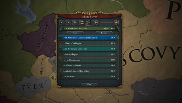 Europa Universalis IV: 10th Anniversary Community Music Pack screenshot 1