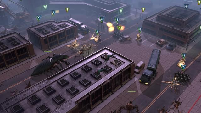 Starship Troopers: Terran Command - Urban Onslaught screenshot 0