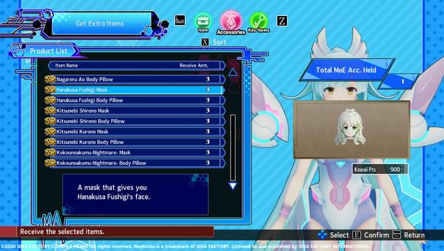 Neptunia Virtual Stars - Electronic Fairy Project x Kokounoakumu-Nightmare- Pack screenshot 5