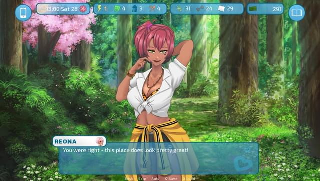 Love and Sex: Second Base - For A Fistful Of Waifu screenshot 1