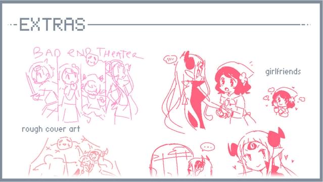 BAD END THEATER art collection screenshot 3