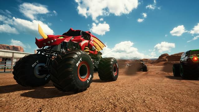Monster Jam Steel Titans - Bakugan Dragonoid Truck screenshot 1
