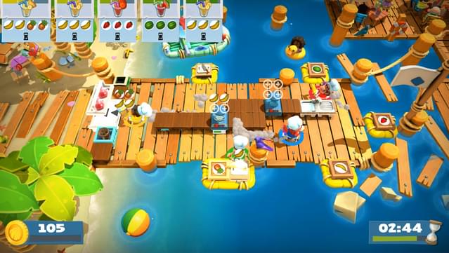 Overcooked! 2 - Surf 'n' Turf screenshot 0