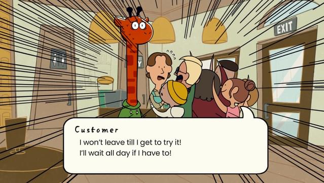 A Week in the Life of Asocial Giraffe Demo screenshot 3