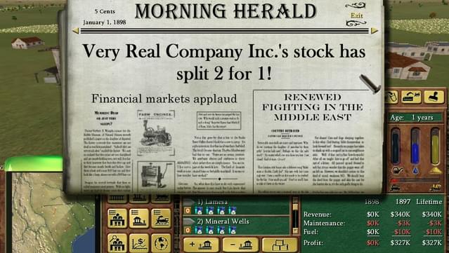 Railroad Tycoon 3 screenshot 4