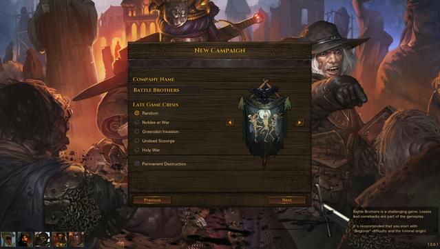 Battle Brothers - Of Flesh and Faith screenshot 0