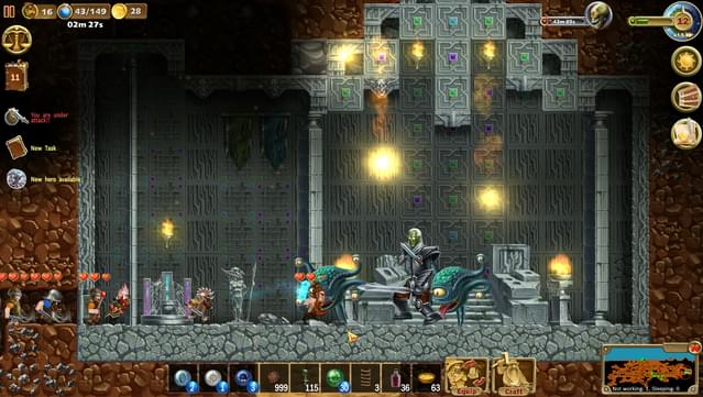 Craft The World - Heroes screenshot 2