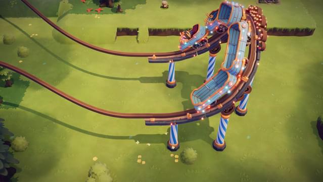 Oddsparks: An Automation Adventure - Coaster Rush screenshot 3