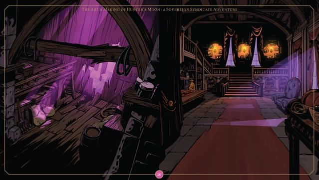 Hunter’s Moon: A Sovereign Syndicate Adventure - Digital Artbook screenshot 0