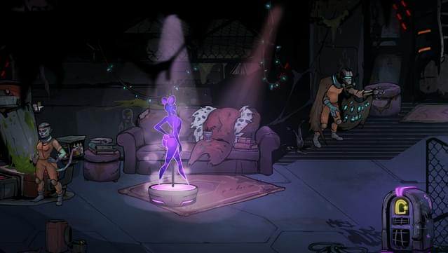 Space Prison - Holo dancer screenshot 0