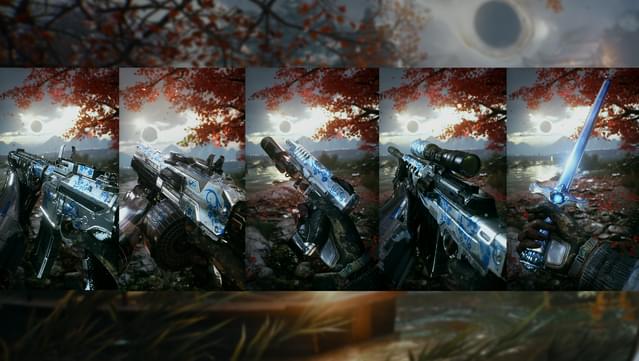Bright Memory: Infinite Cheongsam (Blue Flowers) DLC screenshot 1