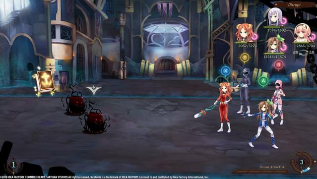 Super Neptunia RPG - Sentai Set screenshot 2